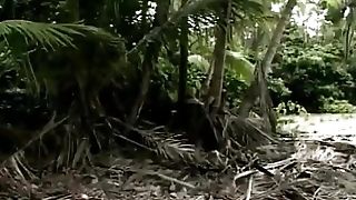 Assfuck Island Brazilian Dark-hued Nubile Fucked In The Jungle By Big Black Cock